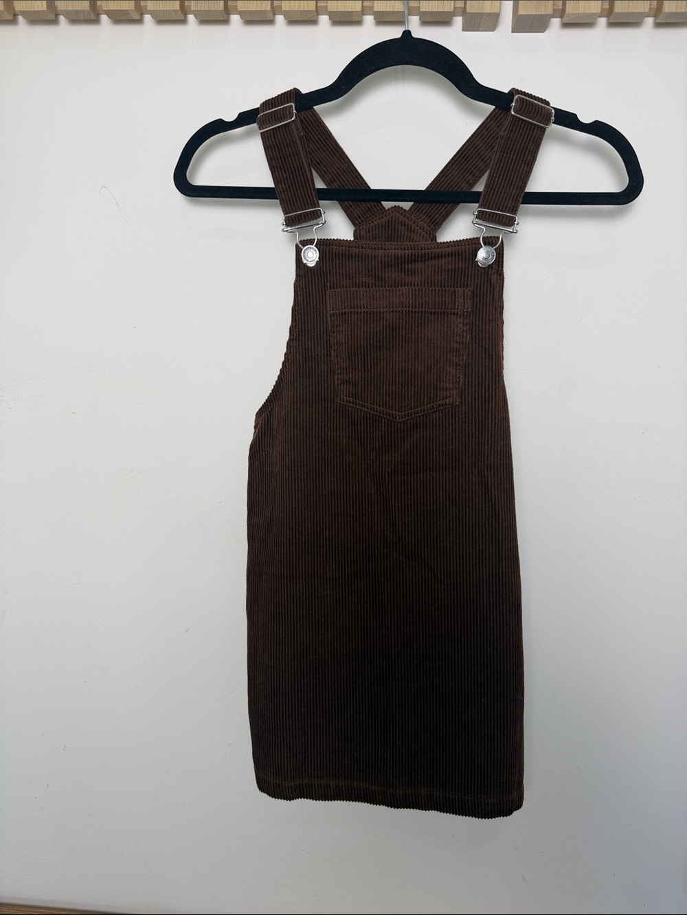 Forever 21 Kids Brown Corduroy overalls nwt size 9/10